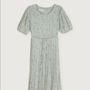 OAK + FORT floral midi dress